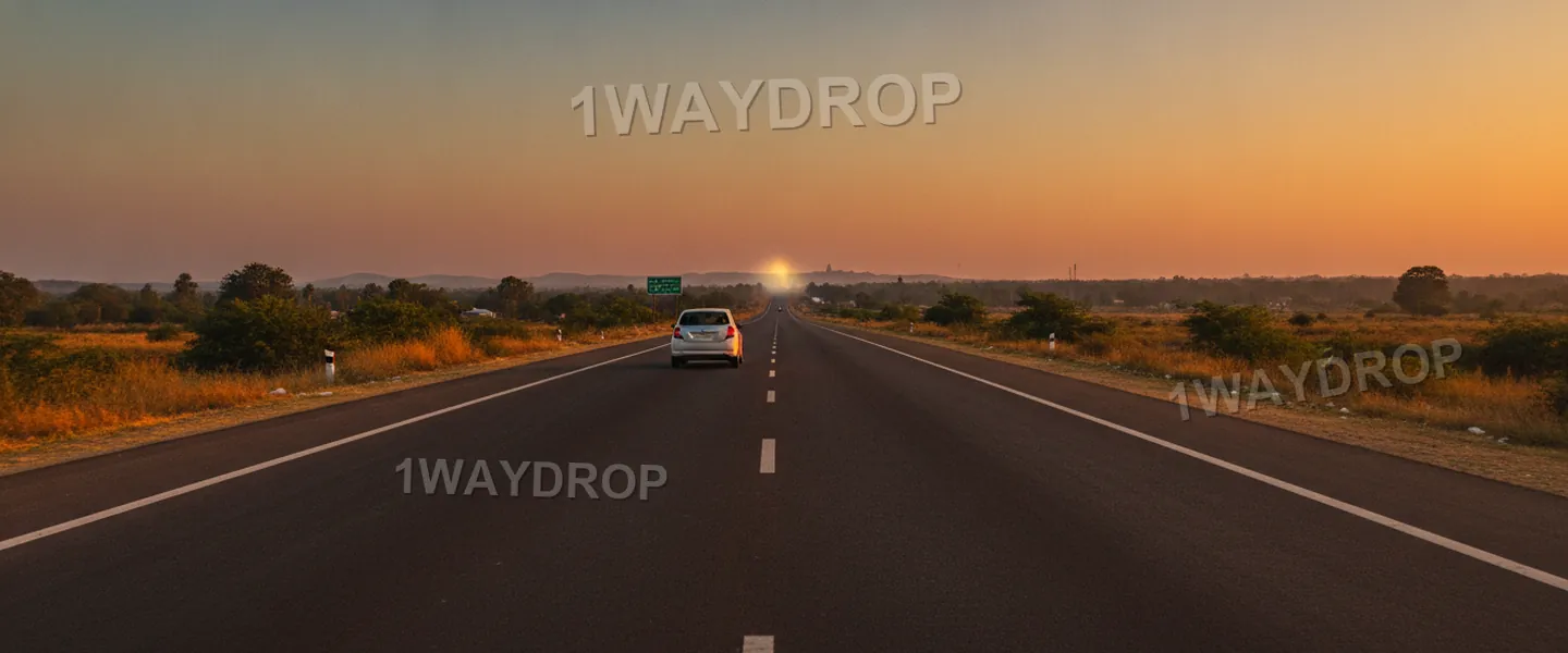 The road from Chennai to Tirupati