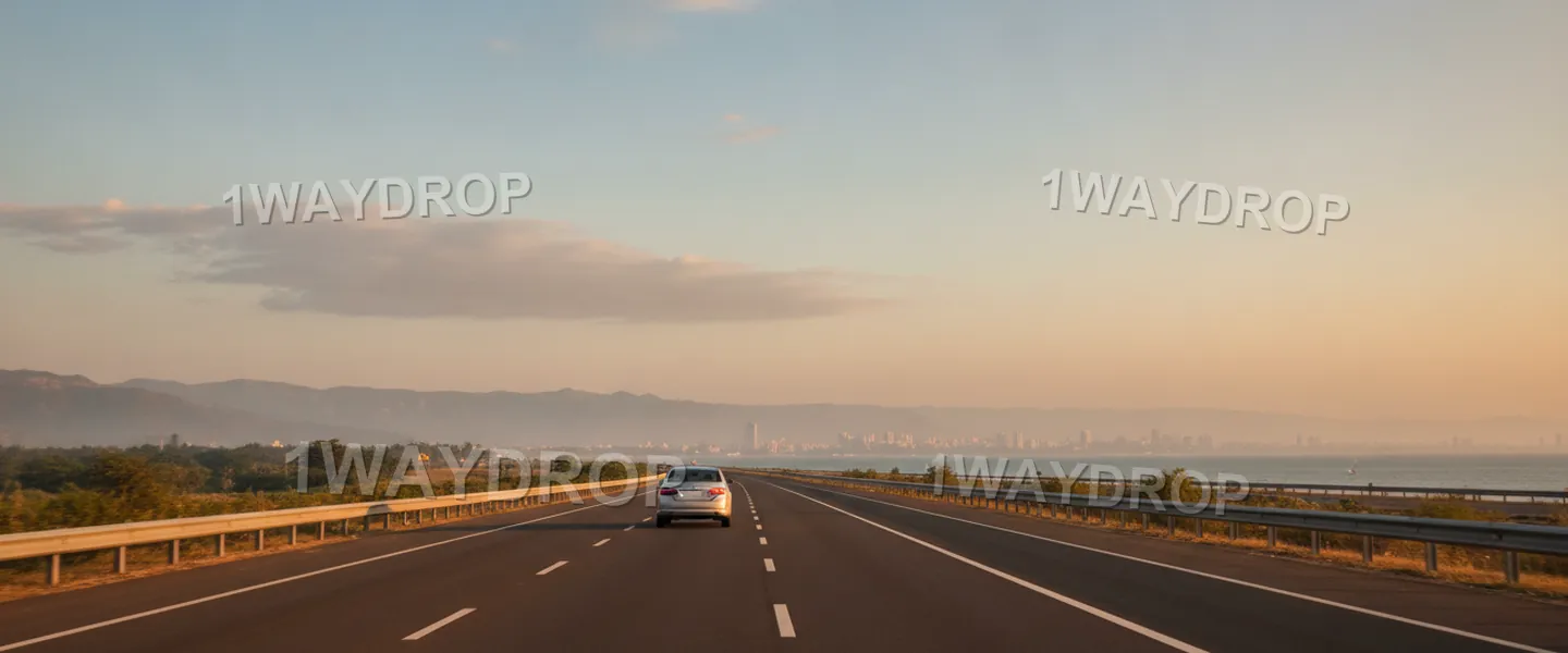 The road from Salem to Chennai
